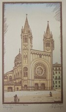 1929 Torino Sacro Cuore Maria