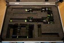 Lanparte Shoulder rig Spallaccio+valigetta+supporto spalla+Double handle arm kit