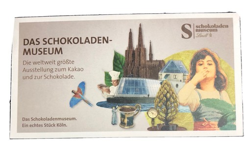 Biglietto museo cioccolato - cioccolato, di