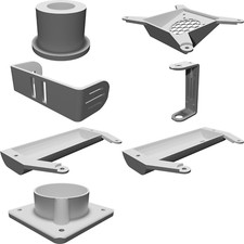 Camera Stabilizer Mount for Mirrorless Cameras - 2 Axis Gimbal System