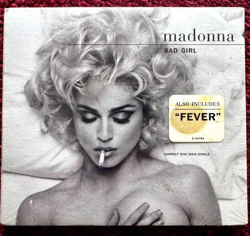 Madonna bad girl single - cd,