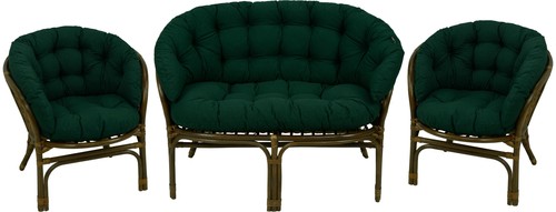Cuscino imbottito per - , rattan