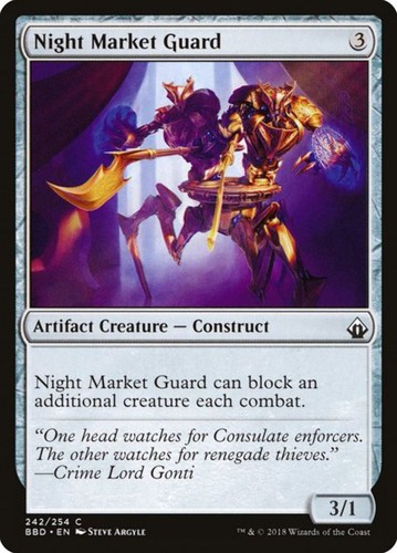 Night market guard - market,
