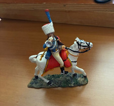 SOLDATINO NAPOLEONICO A CAVALLO DEL PRADO TROMBETTIERE FRANCIA 1803 CVCF