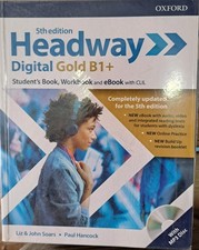 Headway digital gold 5th - gold, b1+