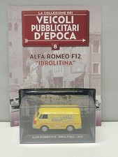 Alfa Romeo F12 Idrolitina 1972 Veicoli Pubblicitari D'Epoca Edicola 1:43 Nuovo