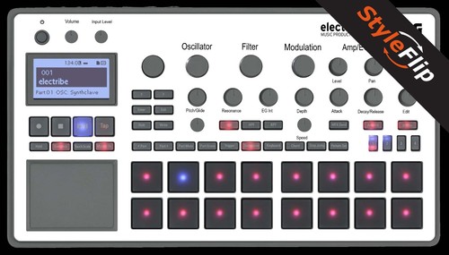 Korg electribe skin colore - korg,