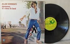 LP ALAN SORRENTI SIENTEME IT'S TIME TO LAND 1976 MADE IN ITALY