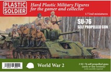 WW2V20030 1/72 SU-76 Pistola