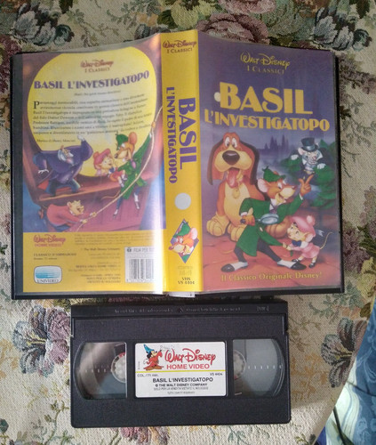 Vhs basil investigatopo - vhs, l'investigatopo