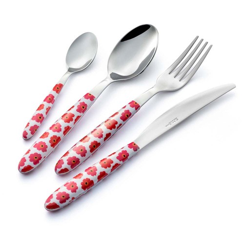 Set posate acciaio inox - posate,