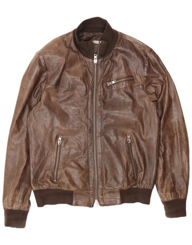 Zen giacca pelle uomo 40 - zen, di