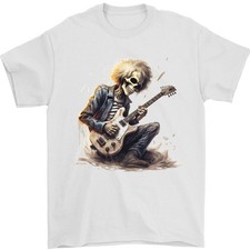 T-Shirt Uomo Skull Punk Rock N