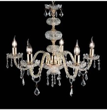 Lampadario vetro cristallo - lampadario,