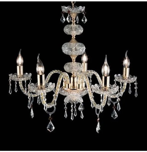 Lampadario vetro cristallo - in,