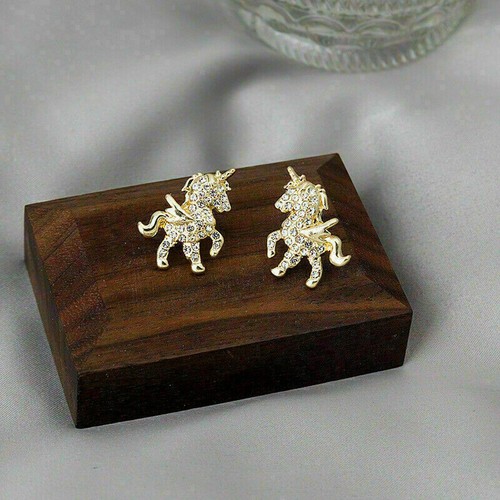 Orecchini sposa unicorni - orecchini,