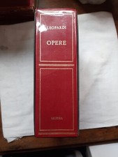 Leopardi Opere Mursia 