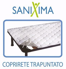 Coprirete trapuntato con lacci