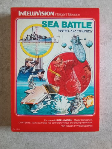 Intellivision sea battle gioco - sea,