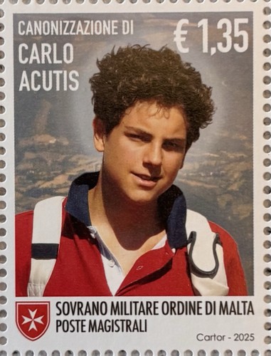 Smom 2025 francobollo carlo - smom,
