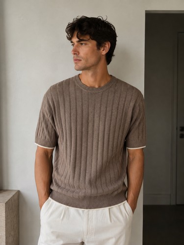 Shirt uomo brunello - t-shirt,