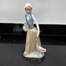 Lladro NAO Porcelain Girl with