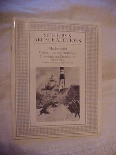 Sotheby auction catalog - auction,