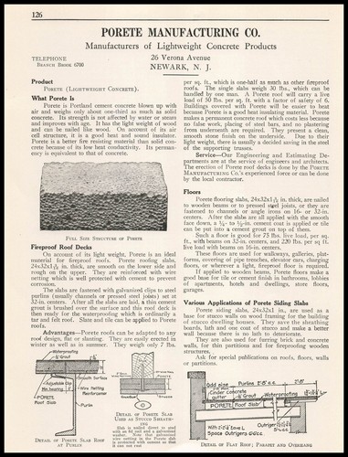 Pubblicità 1922 porete mfg - 1922,