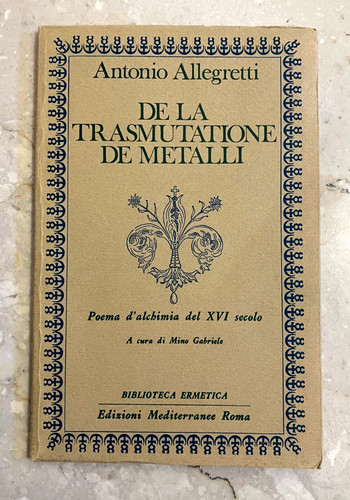 Alchimia antonio allegretti - antonio, de