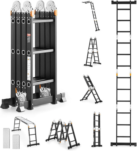 Scala pieghevole multiuso - pieghevole,