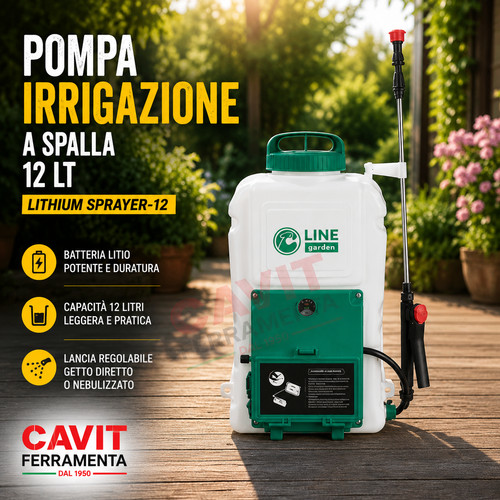 Pompa irrigazione spalla - irrigazione, a