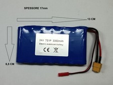 Batteria skateboard 24v