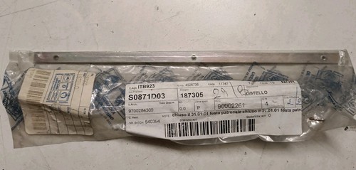 Listello vetro piaggio ape - vetro,