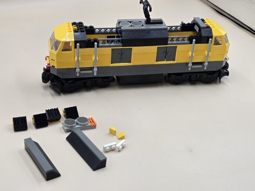 Motore ferroviario lego - motore,