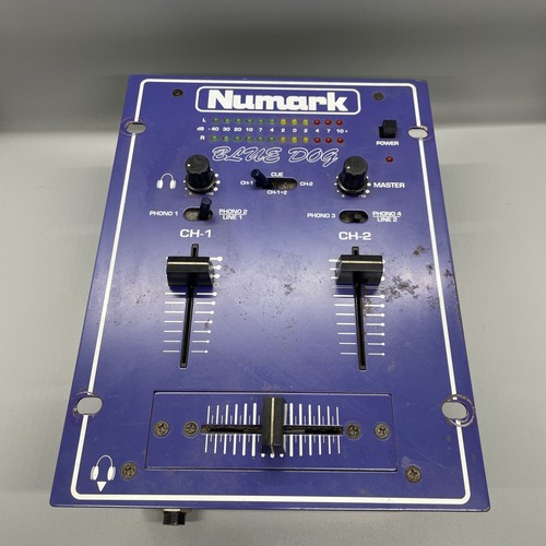 Numark blue dog mixer - dog,