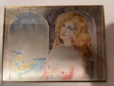 Litografia su lastra d’argento dell’opera NOUREDDUNA di Aligi Sassu firmata