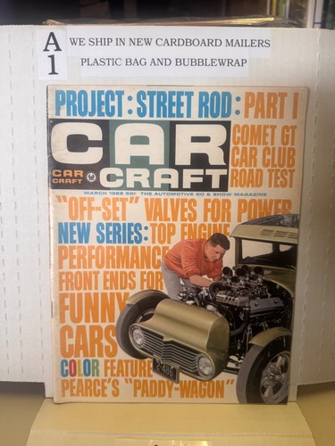 Vintage car craft magazine - car,