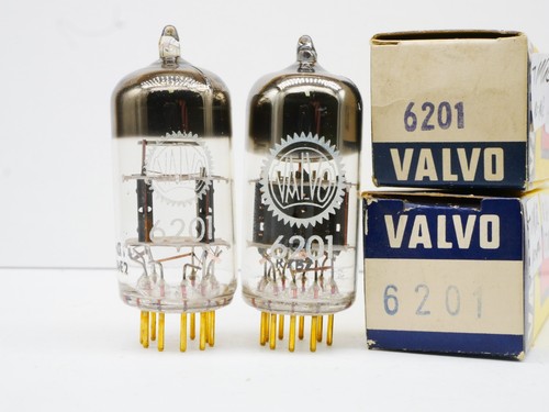 Coppia 6201 valvo mullard - 6201,