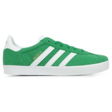 Adidas Originals Gazelle J Scarpe da Donna Ragazzo Sneakers Verde Bianco nr 37