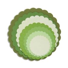 Sizzix Framelits Circles Scallop - Fustelle per Big Shot 