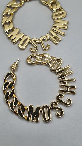 Orecchini cerchio moschino - orecchini, a