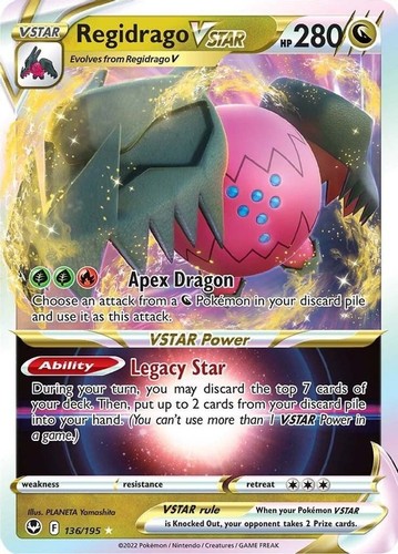 Regidrago vstar 136 195 - 136/195,