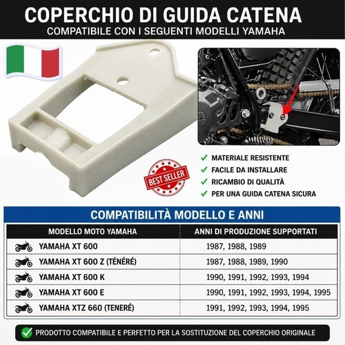 Guida catena yamaha xt600 - guida,