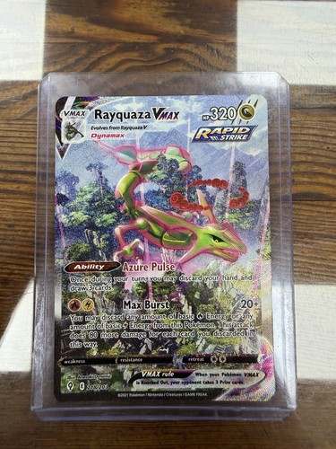 Rayquaza vmax arte alternativa - rayquaza,
