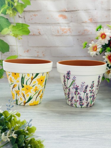 Vaso per fiori narciso - 2x,