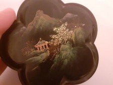 ✅?Vecchia Scatola Vintage Lacca  Portagioie Giapponese Japan