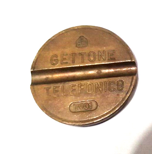 Gettone telefonico sip anno - telefonico,