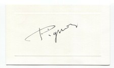 Edouard Pignon Signed Card