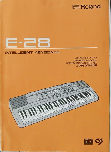 Roland tastiera - roland, e-28
