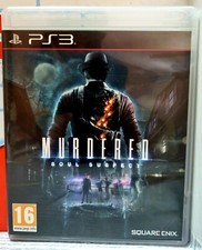 MURDERED SOUL SUSPECT PS3 PLAYSTATION 3 ACTION SQUARE ENIX PAL FR CON ITALIANO*